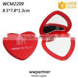 Heart Shaped Wedding Gift Hand Mirror thumbnail-1