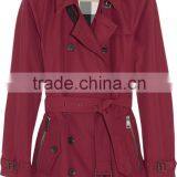 2015 Autumn/winter Woman Long Sleeve Stylish Trench Coat Women SYA15058 thumbnail-5