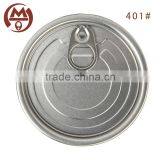 Popular Food Can Easy Open Aluminum Lid 401# Full Open Pop Can Cover