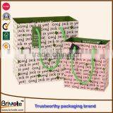Kraft Paper Bag With Logo Print/popular Paper Shopping Bag/paper Shopping Bags Free Shipping thumbnail-1