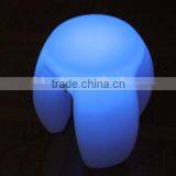 Hot Selling Bar Stool Plastic LED Lighting Tripod Stool (NJ1918)