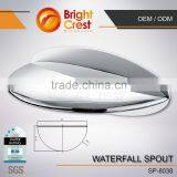 Low Pressure Quadra Steel Waterfall Taps thumbnail-3