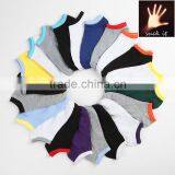 Spring Unisex Socks Invisible Socks Breathable Pure Cotton Thin Section Color Socks Wholesale China