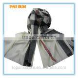 New Style Classical Grid Printed Long 100 Wool Scarf thumbnail-1