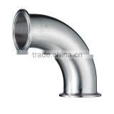 4 Inch Stainless Steel Sanitary Pipe Fitting 2 CMP Clamped Elbow Schedule 10 thumbnail-1