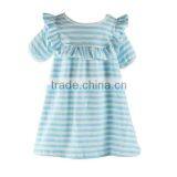 2016 Kaiyo Wholesale Girls Clothing Short Sleeve Pictures of Latest Gowns Designs Girls Pearl Dress Boutique Kids Clothes thumbnail-3