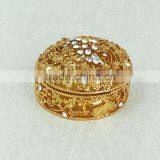 Customized Antigue Metal Jewelry Gift Box