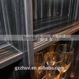 Wine Display Cabinet Oak Wine Cabinet thumbnail-6