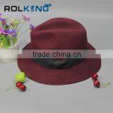 Qualified Wool Felt Top Hat Fashion Top Hat thumbnail-3