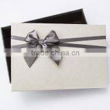 Most Popular Silver Satin Ribbon Bows for Gift Decorative thumbnail-2