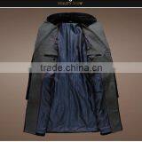Knee Long Sheepskin Shearling Coat Men Real Leather Sheepskin Jacket Winter Jacket thumbnail-4