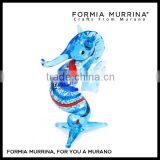 Lampworking Blue Glass Sea Horse Murano Glass Animals Collections