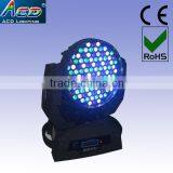 108*3w Rgbw Led Moving Head Washer Light, Led Moving Head Wash