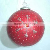 Christmas Glass Hanging Decoration Ornaments