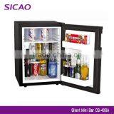 40 Liter Hotel Mini Bar Refrigerator , Mini Bar Fridge For Hotel thumbnail-1