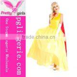 Adult Ladies Long Dress Frozen Princess Elsa Costume in Halloween thumbnail-3