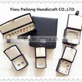 Exquisite Leather Jewelry Box With Metal Button thumbnail-2