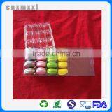 16 Pcs Clear Plastic Mcaron Box And Boxes Food Pacakging thumbnail-4