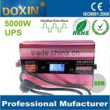 High Capacity Power Supply Inverters Electric Generators UPS 12v 220v 5000w Inverter