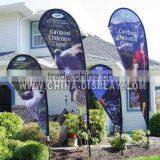 Expo Advertising Double Sided Full Color Flag Banner