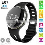 New Waterproof E07 Bluetooth Smart Wristband Passometer Sleep Fitness Tracker Smartband for IPhone Android Phone Smart Bracelet