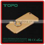Wholesale Bracket Metal Cover Mobile Phone Anti Falling Finger Ring Stand Holder Back Case for Iphone 6 6s Plus thumbnail-5