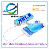 Ultra Thin High Capacity Portable Laptop Universal LED Power Bank 10400 Mah Charger thumbnail-2