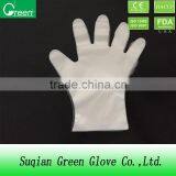 Disposable Transparent Clear Examination TPE Gloves for Medical Use thumbnail-1
