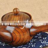 Unique Wooden Japanese Style Teapot