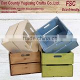 Wooden Furniture Fancy Design wooden storage crates for sale