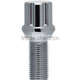 Tuner Style Lug Bolts - 6 Point Spline Head - 12x1.5 - 23mm Shank - Chrome Lugs thumbnail-1
