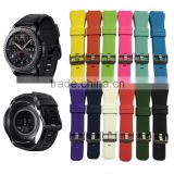 Fashion Sports Silicone Bracelet Watch Strap Band Replace For Samsung Gear S3 Classic S3 Frontier Smart Watches