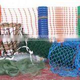 Affordable, lightweight and high strength polyethylene debris netting deflects and helps contain falling debris.