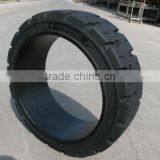 Electronics Factory Use 21X7X15 16X5X10-1/2 Solid Rubber Tyre for Toyota 30-7FBCU25 Forklift thumbnail-2