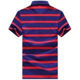 Yixigeluo2017 Summer Business New Stripe Short Sleeved Polo Shirt Men's T-shirt T-shirt Lapel Burst Men thumbnail-2