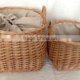 Exquisite and Practical Closely Willow Basket thumbnail-1