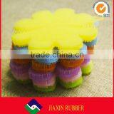 Hot Sale Kitchen Tool Fruits Vegetables Scrubber Brush Protect Cleaning Brushes Silicone Scrub Brushes thumbnail-5