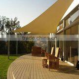 HDPE Virgin UV Protection Beige Garden Triangle Square Shade Sail thumbnail-1
