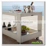 Beach Cart/Rattan Wine Food Outdoor Beach Cart thumbnail-4