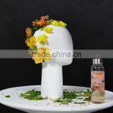 Fiberglass Egghead Female Mannequin for Hat or Decoration Or Art Display thumbnail-3