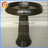 Ceramic Glazed Bird Bath for Garden Decor thumbnail-3