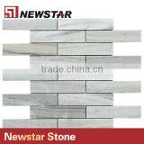 Newstar Wholesale Natural Stone White Marble Flooring Mosaic thumbnail-1