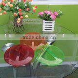 Beautiful Candy Plastic Pet Bowl of New Material PLA