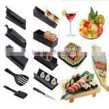 Sushi Maker Kit 10 Pieces Complete Home Sushi Making Kit DIY Easy Chef Set Rice Roll Mold Roller Cutter thumbnail-1