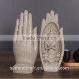 Resin Buddha Hand Sculpture Wholesale Feng Shui Products thumbnail-3
