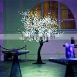 Outdoor landscape plastic led tree light white cherry blossom