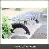 Arlau Cast Iron Patio Furniture,Cast Iron Bench Legs,Powder Coated Metal Beam Bench In Fashion thumbnail-2