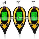 4-in-1 Soil Meter for Moisture PH Light Temperature Gardening Test Meter thumbnail-4