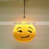 Emoji Small Pendant Smiley Plush Keychain Toy thumbnail-3