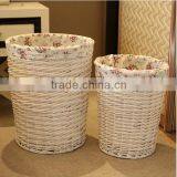 Laundry Basket Wicker Basket Without Bottom for Christmas Tree thumbnail-1